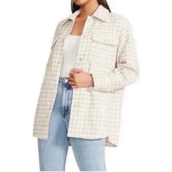 BB Dakota by Steve Madden Jacket Plaid Print Shacket
Sweater Trend - M - Picture 6 of 11